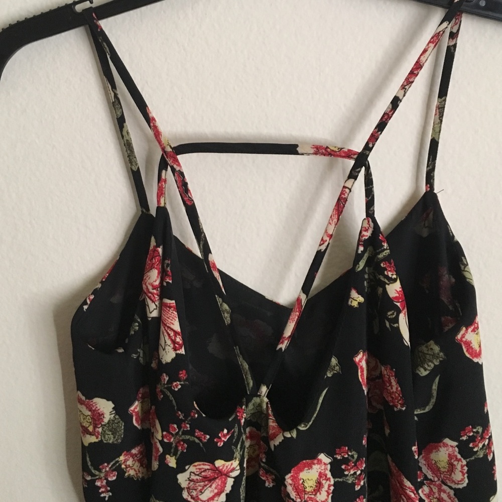 FLORAL CUTOUT DRESS - Picture 2 of 3